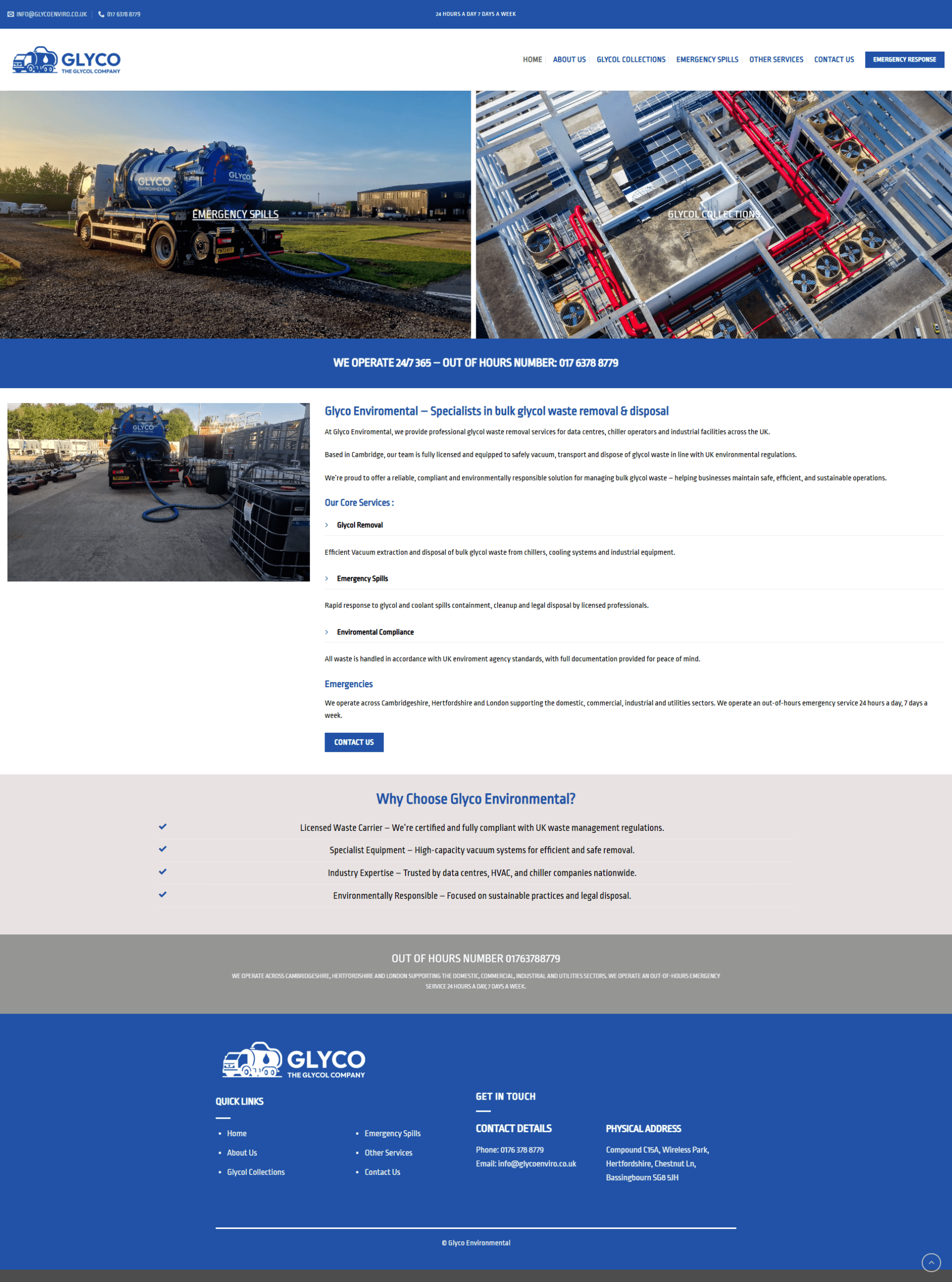 Glyco Website Screenshot